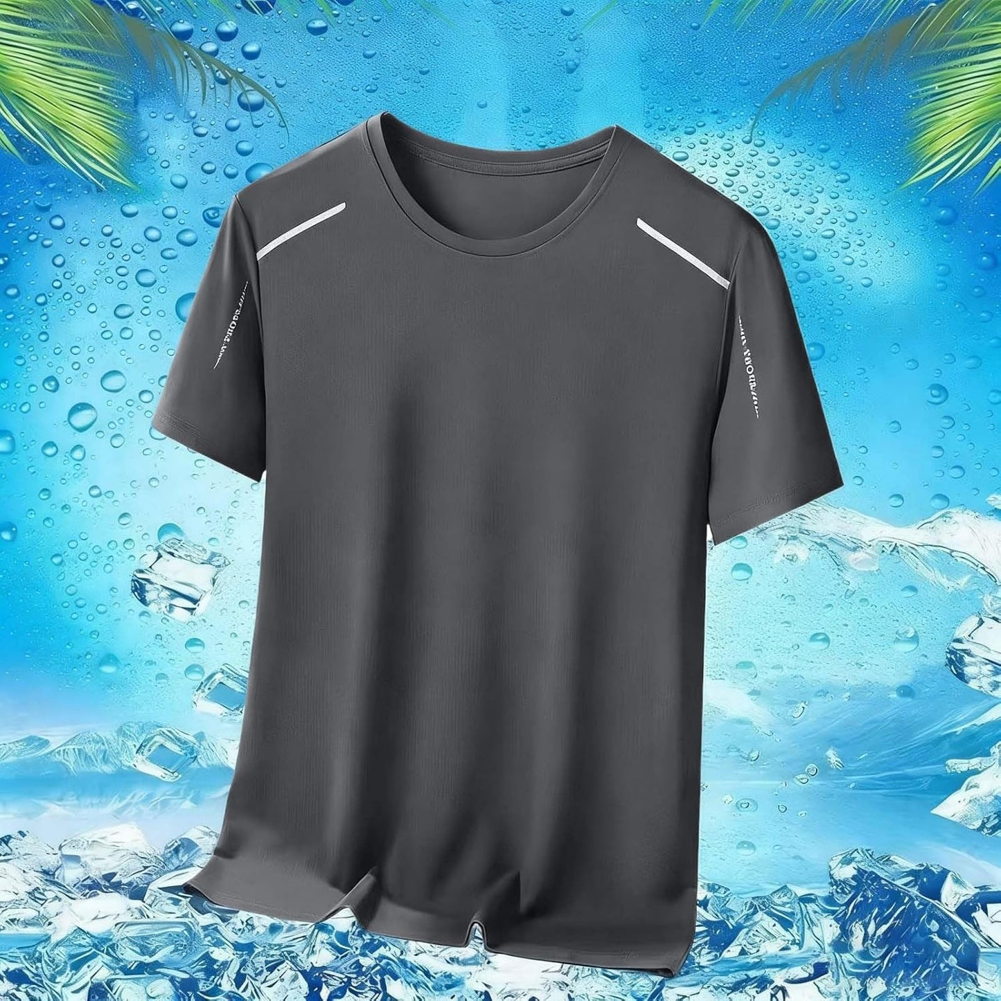 Men’s Athletic Short Sleeve T-Shirt Crew Neck