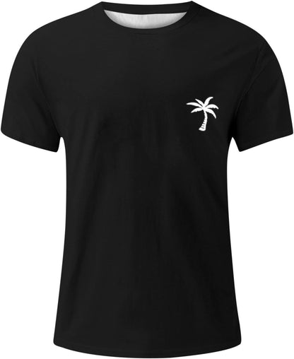 Men’s Quick-Dry Athletic T-Shirt Casual Crew Neck