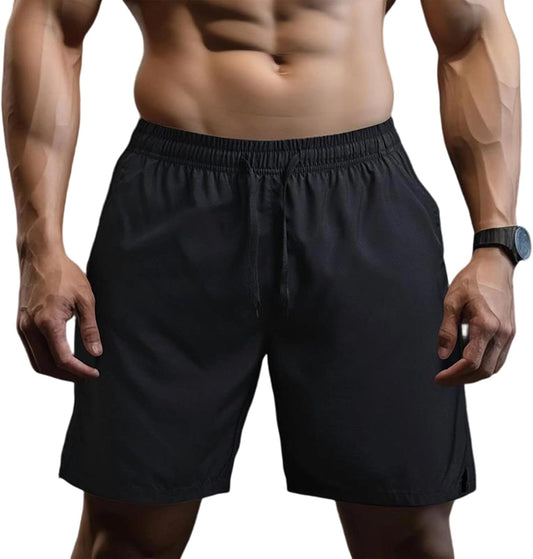 Men’s Lightweight Athletic Gym Shorts With Pockets