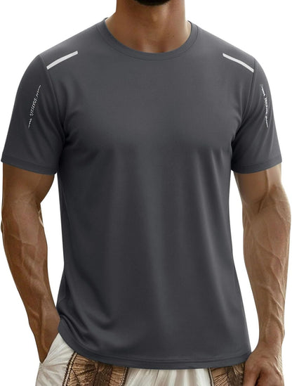 Men’s Athletic Short Sleeve T-Shirt Crew Neck