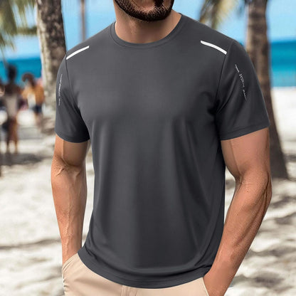 Men’s Athletic Short Sleeve T-Shirt Crew Neck