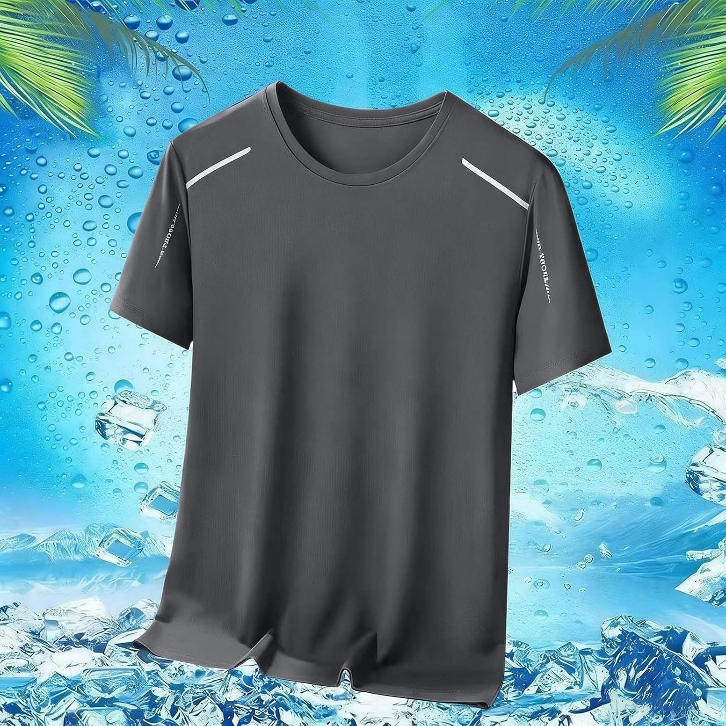 Men’s Athletic Short Sleeve T-Shirt Crew Neck
